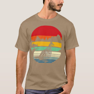 Haselhuhn jagen - Retro Wolken Natur H T-Shirt
