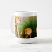 Haselmaus-Tasse Kaffeetasse (Vorderseite Links)