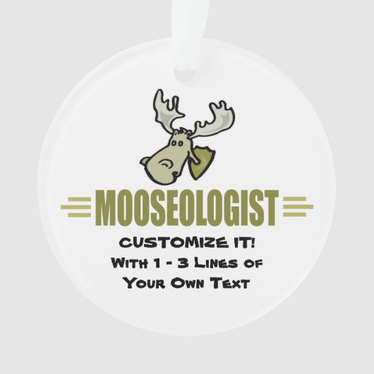 Haselmoose Ornament (Vorderseite)
