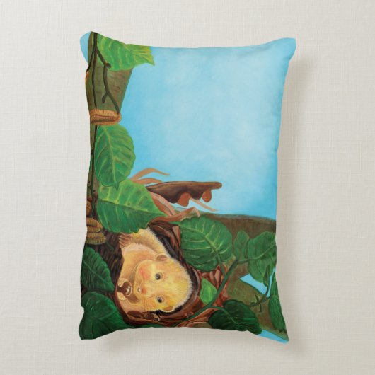 Haselnuss-Dormaus Dekokissen (Rückseite(Vertikal))