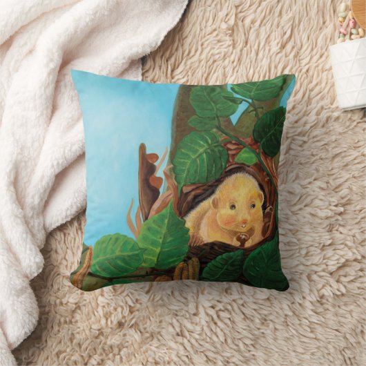 Haselnuss-Dormaus Kissen (Decke)