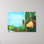 Haselnuss-Dormaus Leinwanddruck (Vorderseite)