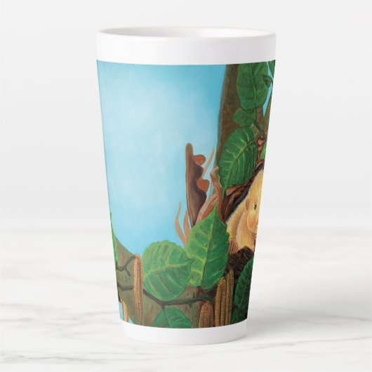 Haselnuss-Dormaus Milchtasse (Vorderseite)