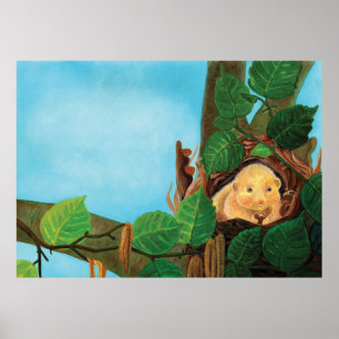 Haselnuss-Dormaus Poster