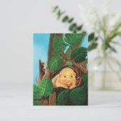 Haselnuss-Dormaus Postkarte (Stehend Vorderseite)