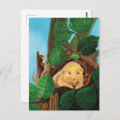 Haselnuss-Dormaus Postkarte (Vorne/Hinten)