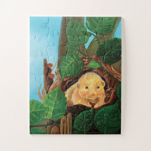 Haselnuss-Dormaus Puzzle (Vertikal)