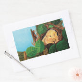 Haselnuss-Dormaus Rechteckiger Aufkleber (Umschlag)