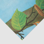 Haselnuss-Dormaus Seidenpapier (Detail)