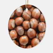 Haselnüsse Keramik Ornament (Links)