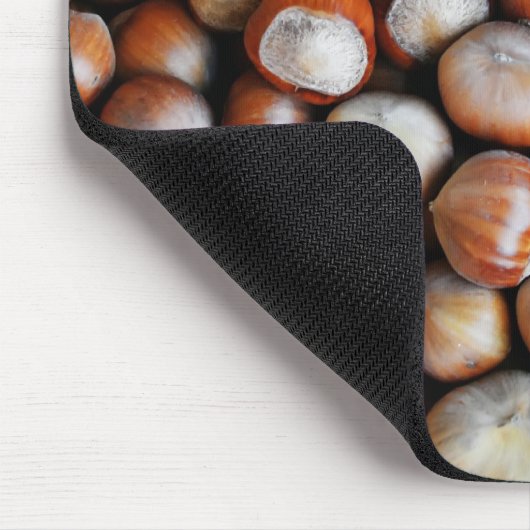 Haselnüsse Mousepad (Ecke)