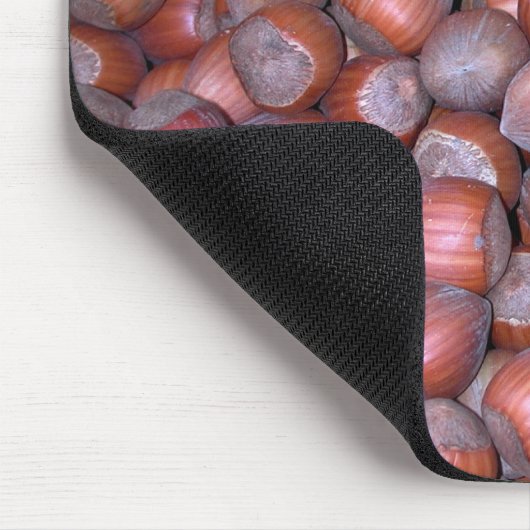 Haselnüsse Mousepad (Ecke)