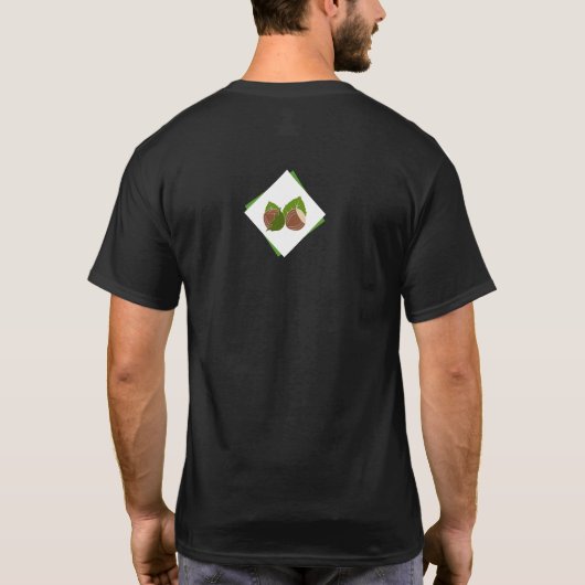 Haselnüsse-T - Shirt (Rückseite)