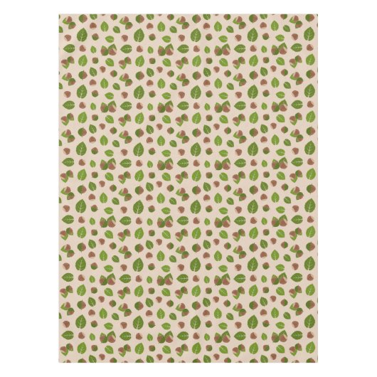 Haselnüsse Tischdecke (Vorderseite)