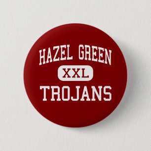 Haselnussgrün - Trojan - hoch - grünes Button