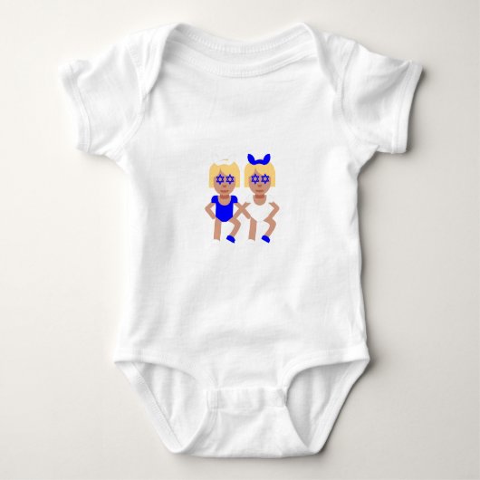 Haselohren Baby Strampler (Vorderseite)