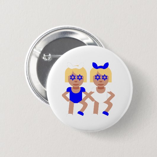 Haselohren Button (Vorne & Hinten)
