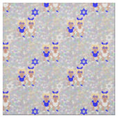 Haselohren hanukkah emoji stoff (Muster)