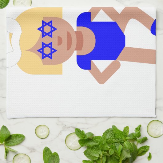 Haselohren Küchentuch (Gefaltet)