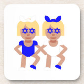 Haselohren Untersetzer (Vorderseite)