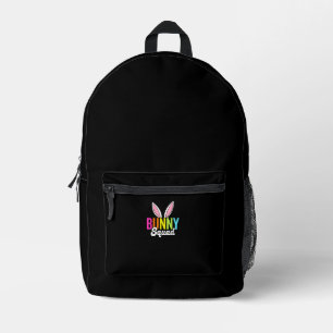 Haselschwanz, passend Ohrkaninchenohren, Ostern Bedruckter Rucksack