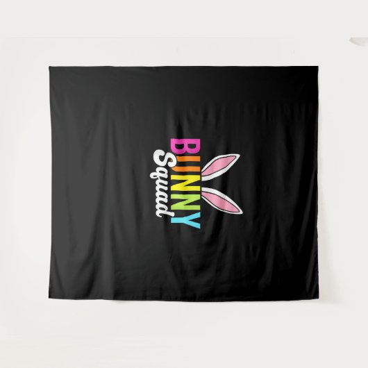 Haselschwanz, passend Ohrkaninchenohren, Ostern Wandteppich (Vorderseite (Horizontal))