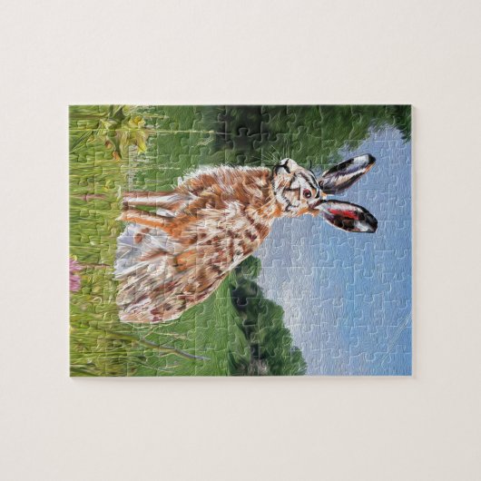 Hasemalerei Puzzle (Horizontal)