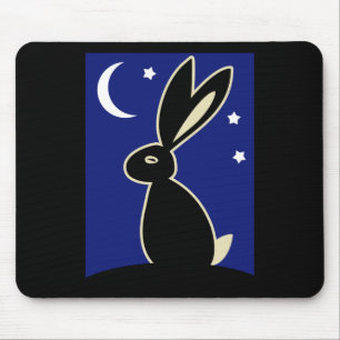 Hasen an der Dämmerung Mousepad