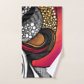 Hasen aus badhandtuch set (Handtuch)