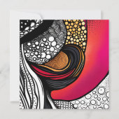 Hasen aus feiertagskarte (Vorderseite)