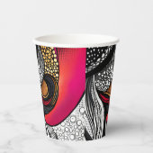 Hasen aus pappbecher (Vorderseite)