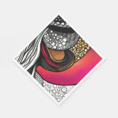 Hasen aus serviette (Ecke)