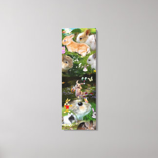 Hasen-/Baby-Kaninchen Leinwanddruck