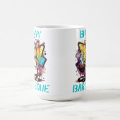 Hasen-Barbecue Kaffeetasse (Mittel)
