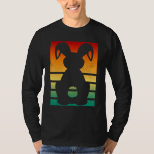 Hasen-Bauer Retro Vintage Landtiere T-Shirt