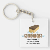 Hasen-Behalt Schlüsselanhänger (Vorderseite)