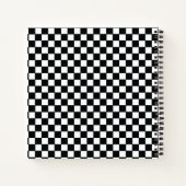 Hasen der modernen Alice im Wunderland Notizblock (Rückseite)