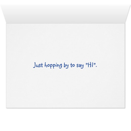 Hasen durch Gras (Innenansicht Horizontal (Unten))