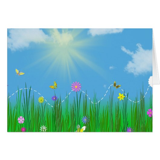 Hasen durch Gras (Vorderseite (Horizontal))