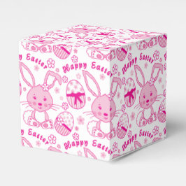 Hasen-Eizellmuster Happy Oaster Box Geschenkschachtel