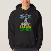 Hasen essen Schokoladeneier werden Brother für Ea Hoodie (Vorderseite)
