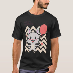 Hasen extra niedlich Retro schön und geschmeidig T-Shirt