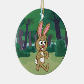Hasen FörsterRick | Becky Keramik Ornament (Rechts)