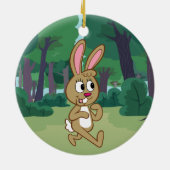 Hasen FörsterRick | Becky Keramik Ornament (Hinten)