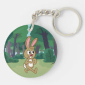 Hasen FörsterRick | Becky Schlüsselanhänger (Rückseite)