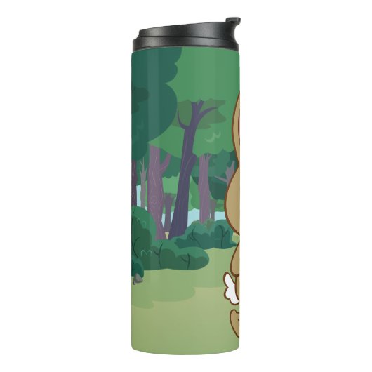 Hasen FörsterRick | Becky Thermosbecher (Nach links gedreht)