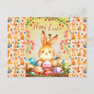 Hasen für Ostern Postkarte