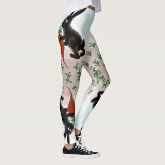 Hasen in meinem Garten Leggings
