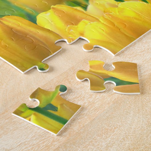 Hasen in Tulpen Puzzle (Seite)