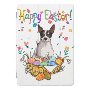 Hasen-Jack-Russell-Hund Happy Ostertag mit Este iPad Pro Cover